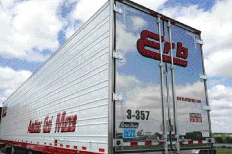 POLISHED IMAGE: While food haulers like Erb strive to keep their equipment clean, a US group says pallets used to ship food are often unsanitary.