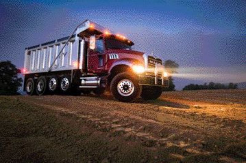 ALL LIT UP: Mack is bringing its new lineup of trucks with EPA 07 engines to a dealership near you as part of its Performance Tour.