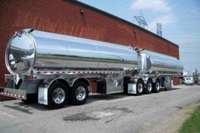 INCREASED CAPACITY: Production of B-train tankers such as this one has increased from two per year to two per month at the plant.Photo by James Menzies