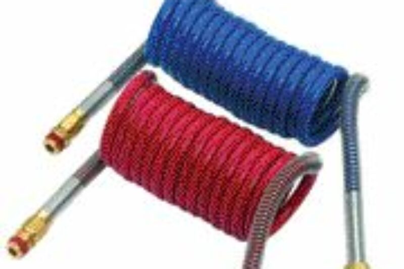 coiled air hoses