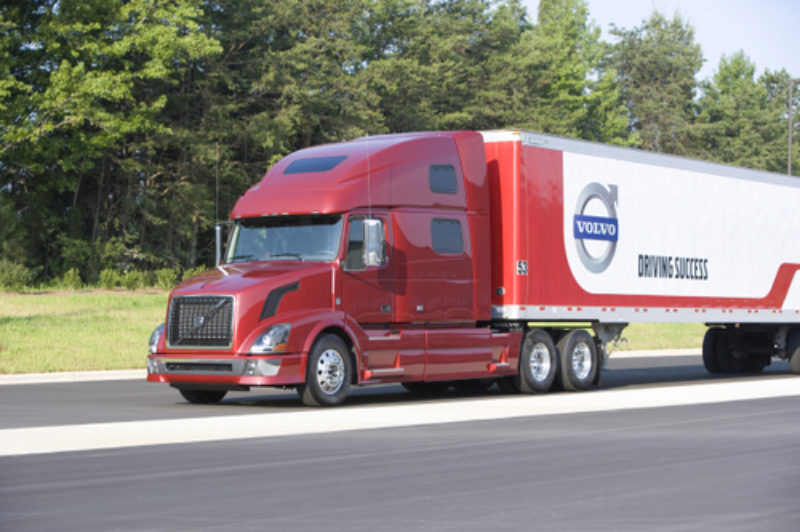 A number of safety and environmental features can create a SmartWay eligible Volvo tractor.