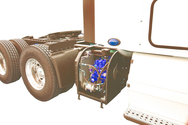 The 2008 RigMaster APU is outfitted with a DPF to further reduce particulate matter.
