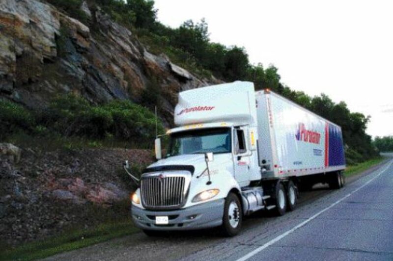 PROSTAR PASSES THE TEST: The ProStar, parked along the Trans-Canada Hwy., lived up to the hype on this test drive.