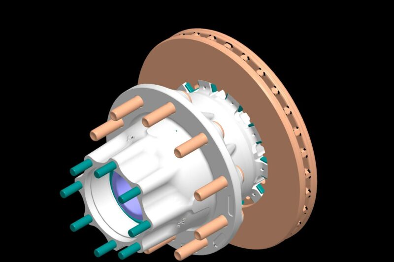 Kenworth customers can now spec' aluminum hubs with disc brakes.