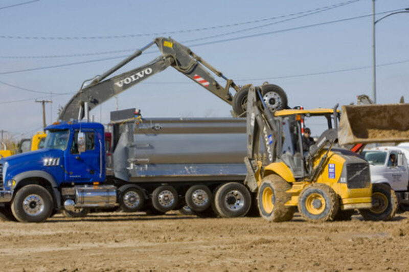 Both Volvo and members of the trade media got down and dirty recently, helping Habitat for Humanity complete a week's worth of work in one day.