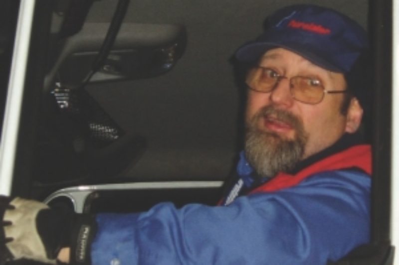 SURVIVOR: John Van Lubeek has managed to keep trucking, despite being afflicted with ALS, a degenerative muscular disorder.