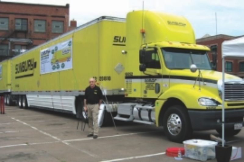 DOUBLE-DOUBLE: Sunbury is pleased with the progress made through a N. B. LCV pilot project, but the company would like to see more restrictions lifted.