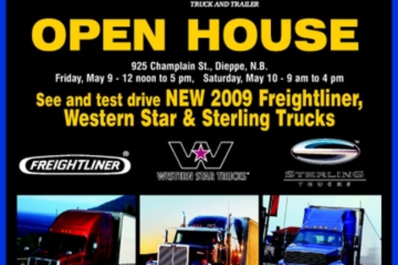 Open house flyer.