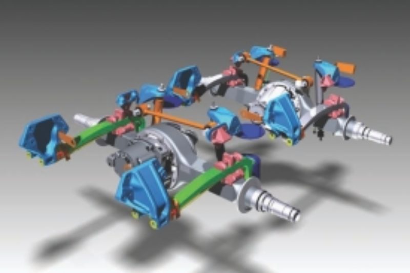 BRING ON THE TORQUE: Kenworth's AG400L suspension is designed to handle high levels of torque, making it ideal for air disc brakes.