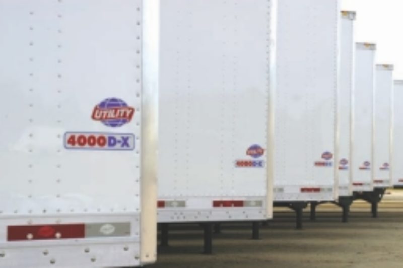 NEW AND IMPROVED: Utility Trailer says its 4000D-X dry van is more durable than its predecessors.