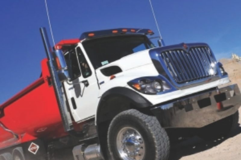 PERFECT FOR THE QUARRY: International's latest PayStar offering is well-suited for tight work sites, thanks to its improved maneuverability.