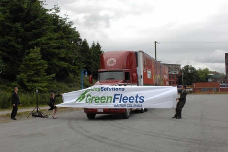 B.C.'s first enviroTruck's have officially hit provincial highways.