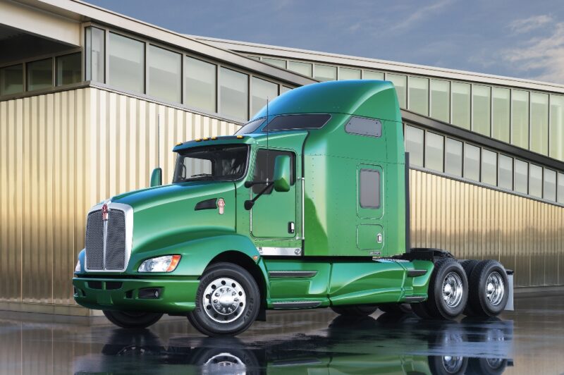 The Kenworth T660 is one of the trucks that will come standard with a new synthetic axle lube.
