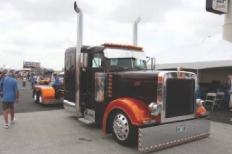 PAYOFF: Ryan Danylchuk won $10,000 and a spot in the SuperRigs calendar when his truck won Shell's prestigious competition.