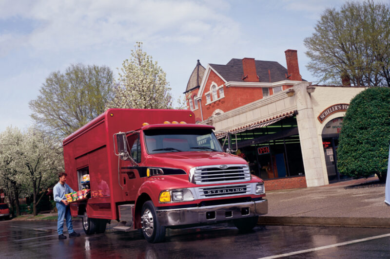 The Sterling Acterra can now be spec'd with the Eaton UltraShift HV automated transmission.