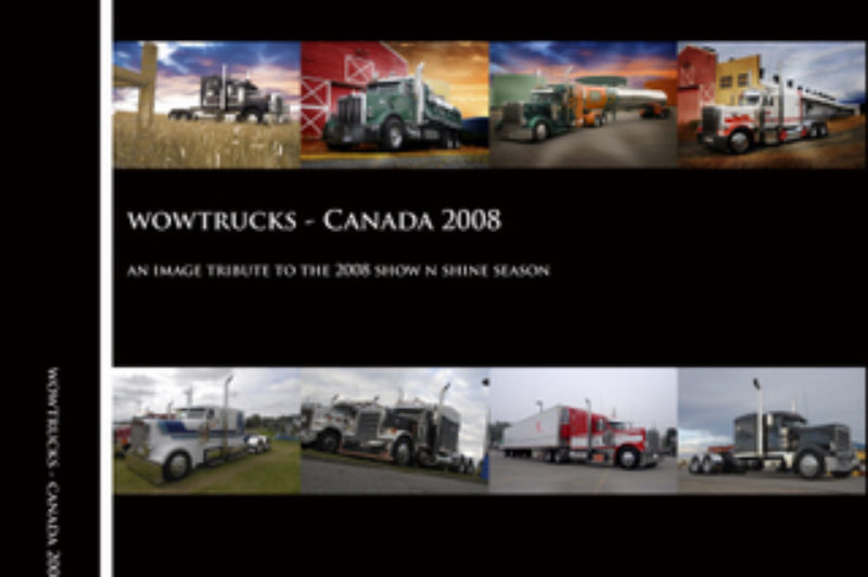 The first Wowtrucks coffee table book will be released in November, featuring hundreds of trucks that appeared at Canadian show'n'shines this year.