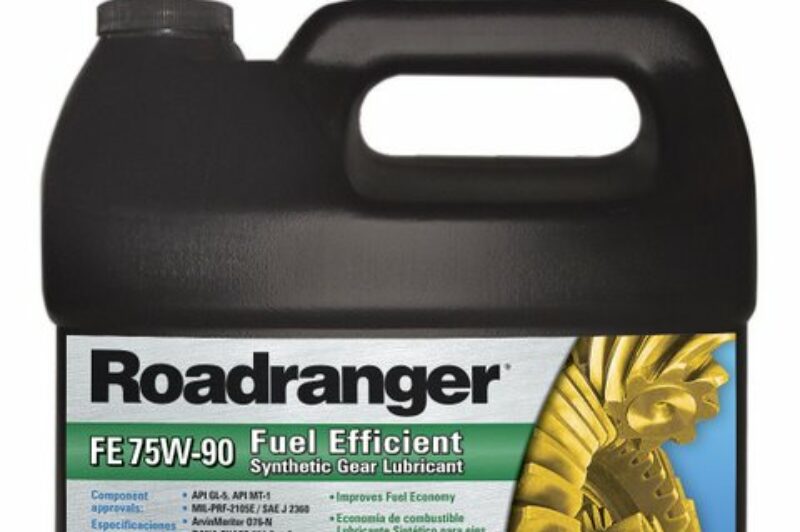 Roadranger says its synthetic gear lube can improve fuel mileage by 1%.
