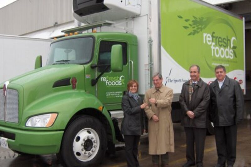 This Kenworth T270 hybrid will make food deliveries to those in need in the Halton region.