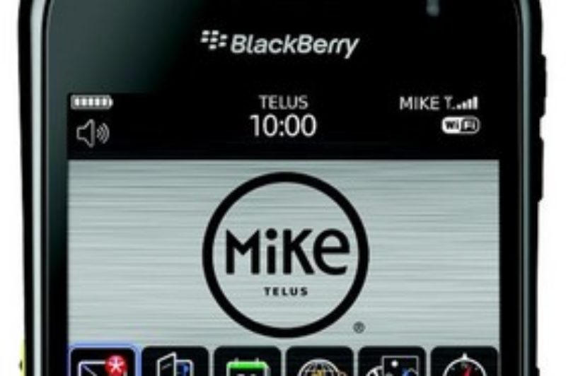 The new Blackberry 8350i - exclusive to the Telus Mike Network - has loads of features for truckers on the move.