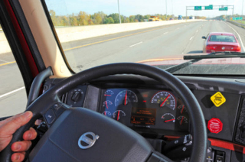 Volvo's VEC will notify the driver when a pre-determined following distance is compromised, applying the brakes if necessary.