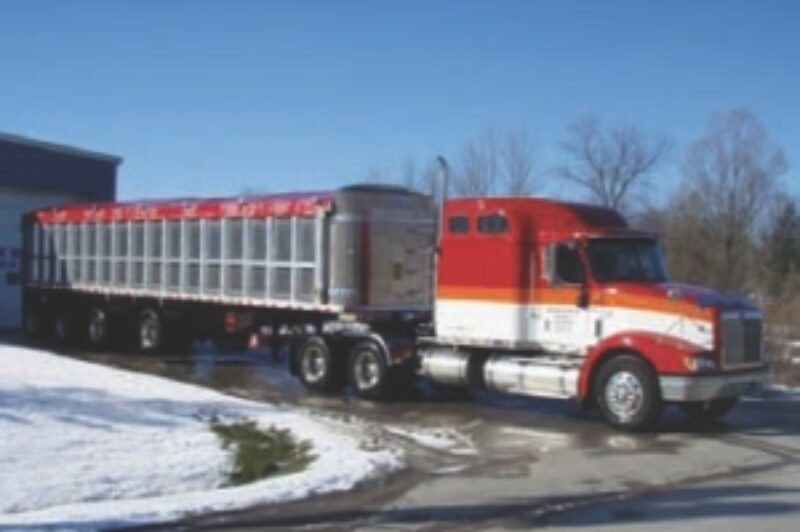 LOOKS LIKE NEW: Trucks and 53-ft. trailers can be driven through the touchless truck wash for a thorough cleaning with no risk of damage.