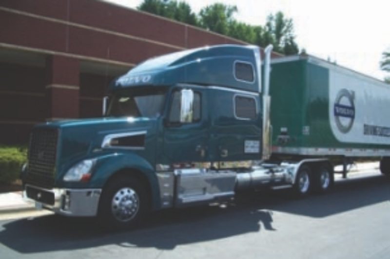 BIG BUCKS: Volvo will be handing out $50,000 to two fleets as part of its new fleet safety program.