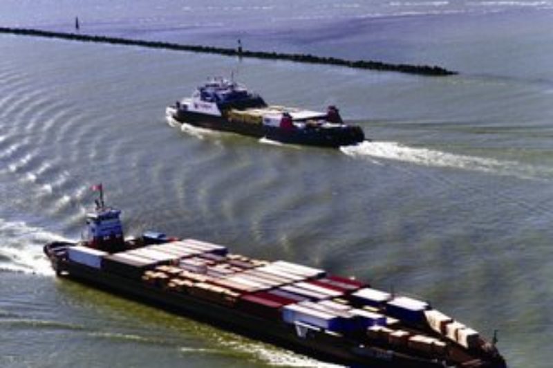 This vessel, operated by Seaspan Coastal, now faces competition from Crown Corporation B.C. Ferries.