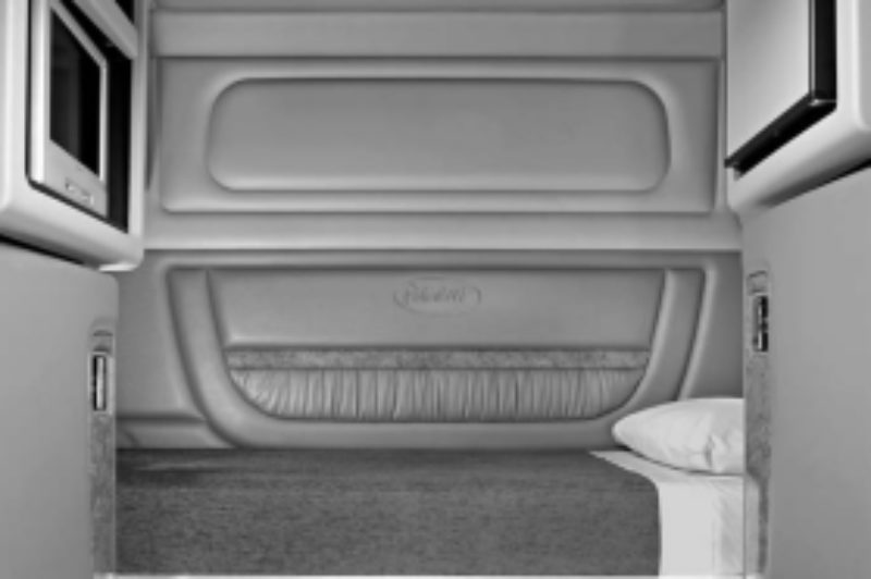 KEEP IT CLEAN: A clean bunk is a safe bunk. A bunk with floor-to-ceiling cabinets, padded surfaces and secured appliances is even safer.