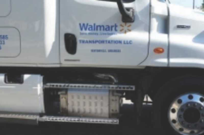 SNEAK PEAK: Trucking journalists got their first look at this Detroit Diesel EPA2010-compliant SCR system at a recent press event.