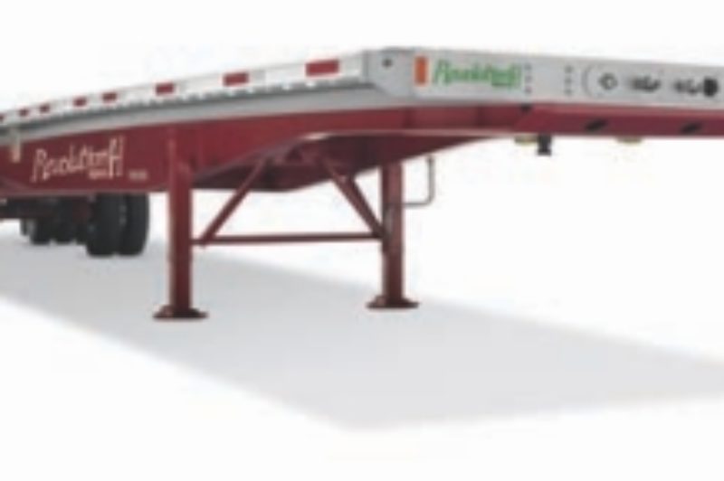 LIGHTER, STRONGER: Fontaine Trailers says its new flatbed design offers more strength and less weight.
