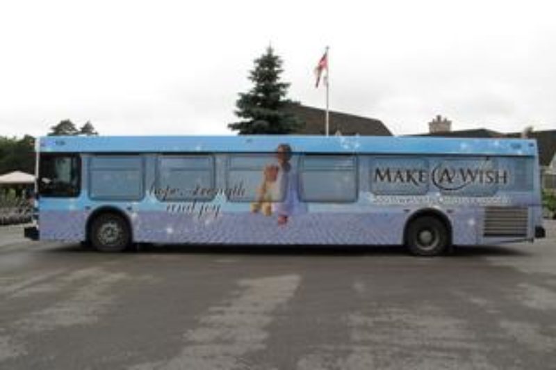 This Make-A-Wish bus is now serving London, Ont.-based residents.