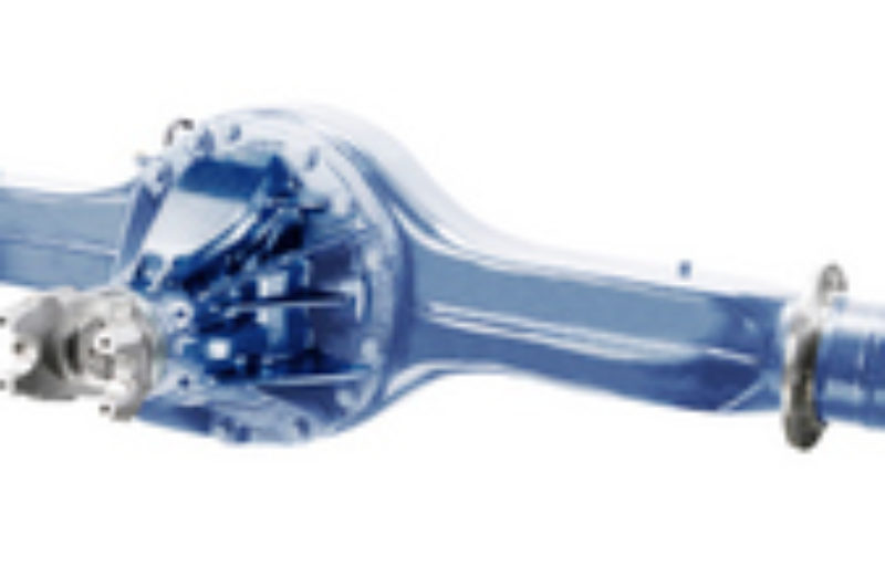 Dana's new medium-duty axle line is lighter and requires less lubrication, the company says.