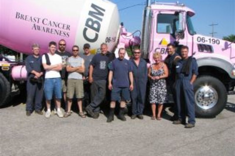 Delta Spring and Chassis customers and staff recently raised money for breast cancer sufferers through the company's annual customer appreciation day.