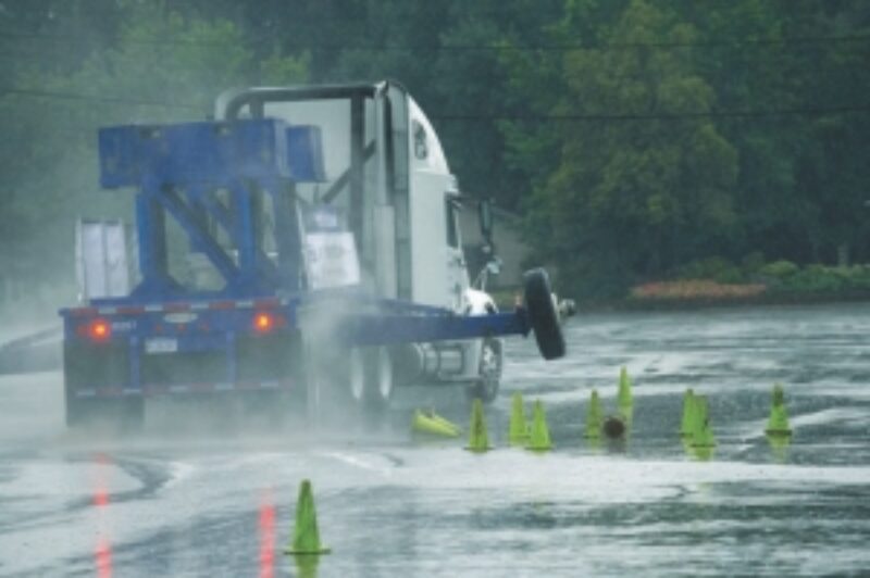 The electronic evolution has paved the way for stability control systems that continuously read data such as steering wheel position and G-forces.