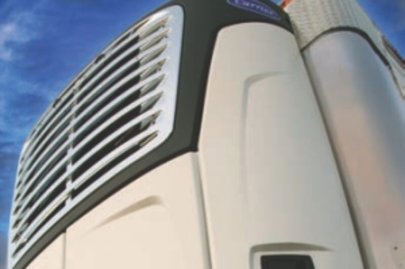 NEW MULTI-TEMP: A new multi-temp TRU from Carrier Transicold offers fuel savings and greater cooling capacity than the unit it replaces.