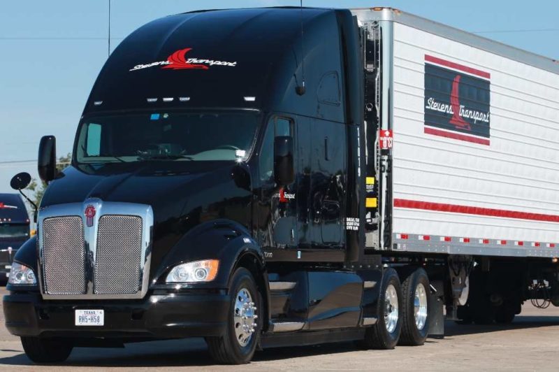 Stevens Transport has placed a large order for Kenworth's new T700 highway tractor.