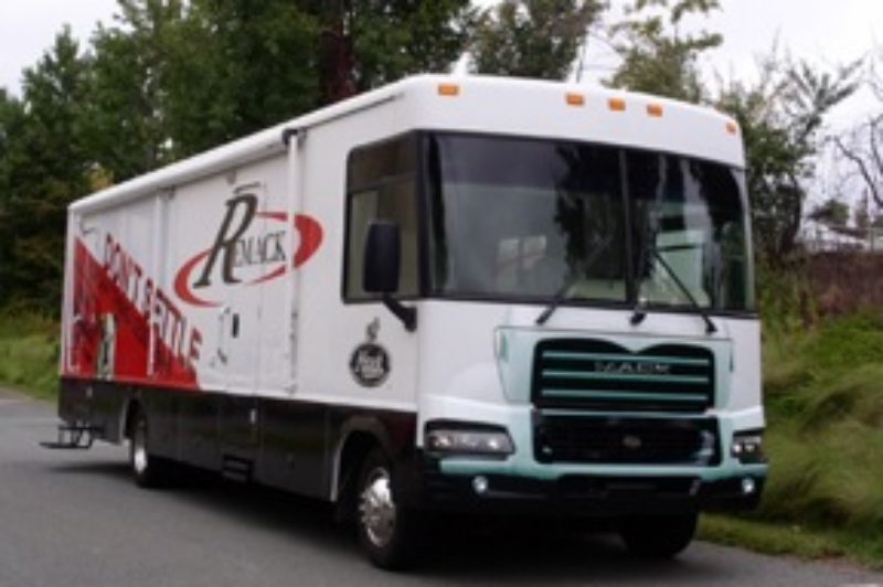This Remack mobile training centre is now on the road.