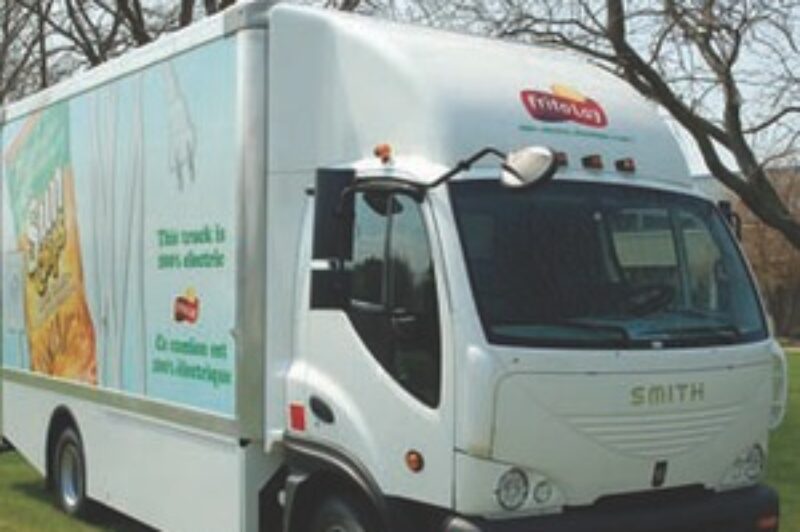 CLEAN AND GREEN: Frito Lay has deployed six all-electric delivery trucks into its Canadian fleet.
