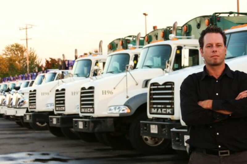 Steve Cooke, maintenance manager for National Waste Services in Ajax, Ont. oversees a fleet of refuse trucks.