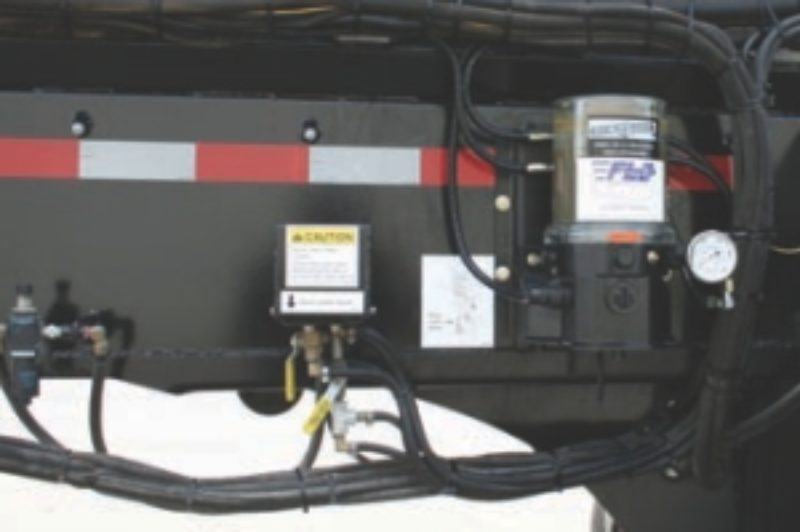 HALF PRICE: The Flo auto-greaser is available for half-price on Etnyre livebottom trailers.