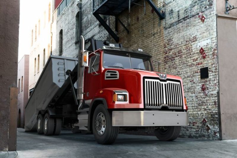 The new Western Star 4700 vocational truck.