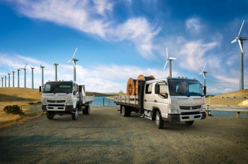 The new Fuso Canter comes in several configurations, including an extended cab.