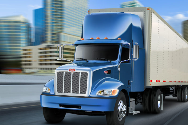 Peterbilt officials say the Model 382 boasts outstanding manoeuvrability, aerodynamic efficiency, and exceptional serviceability for shorter haul pick-up, delivery and diminishing load markets.