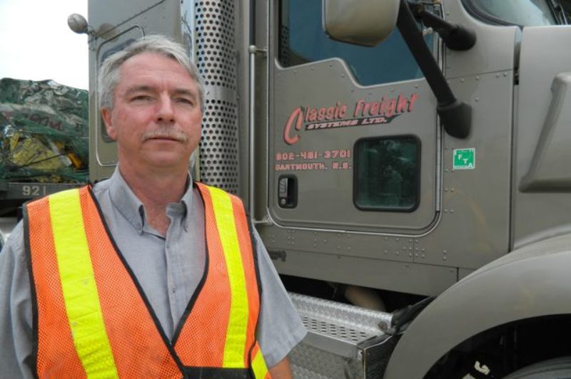 Blair Clark, pictured, has ambitious goals for Classic Freight Systems.
