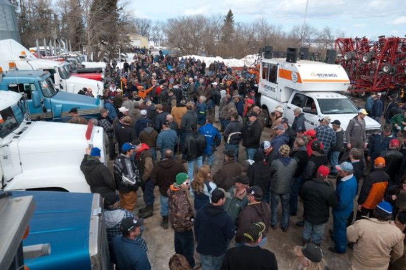 Ritchie Bros. will be auctioning about 400 truck tractors during two auctions in early December.