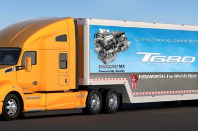 This Kenworth T680 is going on tour, and will visit two Canadian dealers during the first leg in May.