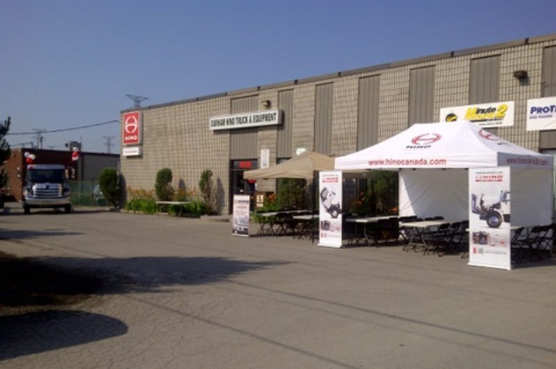 Durham Hino Truck and Equipment hosted its first annual Customer Care Clinic and Appreciation Day BBQ on June 20 to commemorate its newly renovated facility.