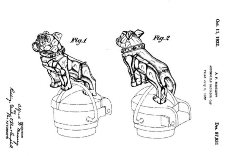 Alfred Fellows Masury, a chief engineer at Mack Trucks, patented his design for the Mack Bulldog Oct. 11, 1932.