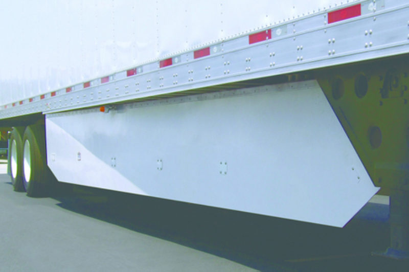 Utility Trailer's new aerodynamic side skirt design - the USS 120A-4 - is US EPA SmartWay-verified to achieve greater than 5% fuel savings, the company says.
