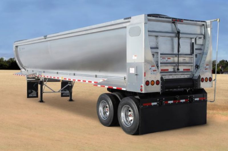 A new Trail King ag trailer the company says reduces the risk of cross-contamination.